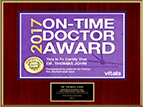 2017 ON-time Doctor Award